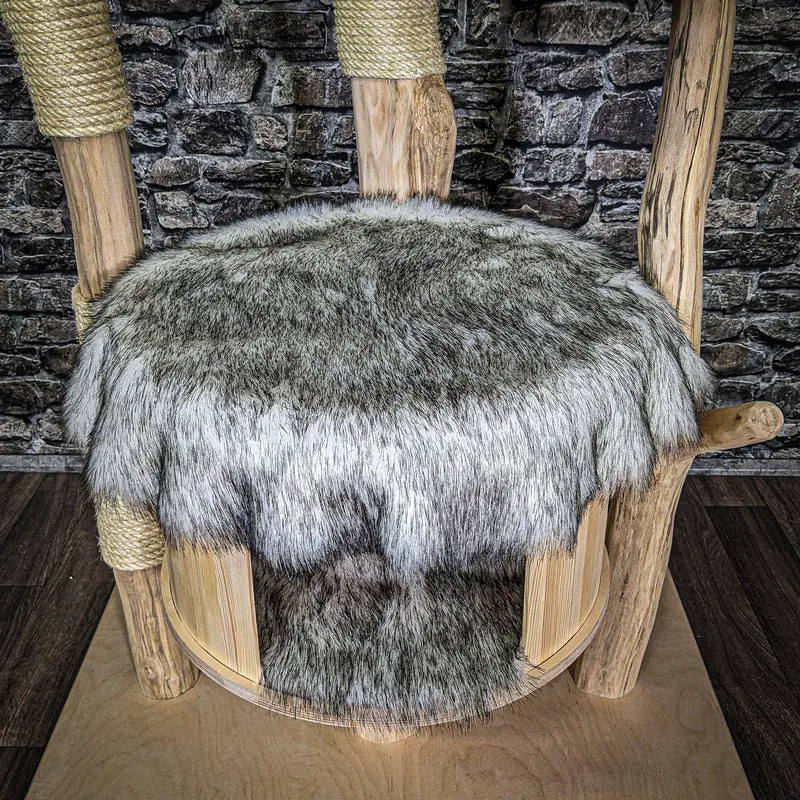 Naturkratzbaum 3709 Kratzbaum Natur Holz Design 174 cm hoch Katzenbaum