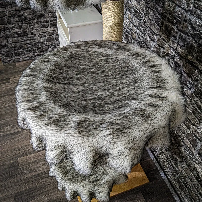 Naturkratzbaum 3702 Kratzbaum Natur Holz Design 145 cm hoch Katzenbaum