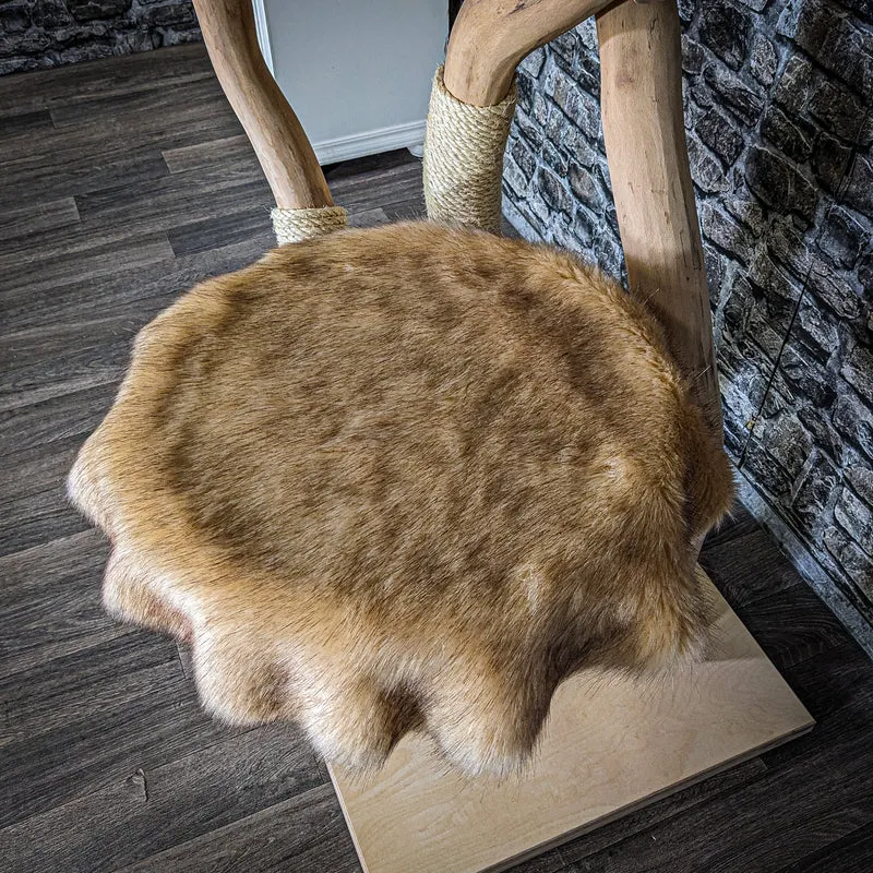 Naturkratzbaum 3697 Kratzbaum Natur Holz Design 160 cm hoch Katzenbaum