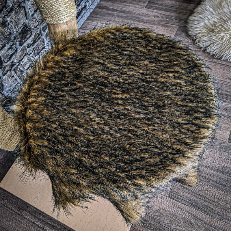 Naturkratzbaum 3692 Kratzbaum Natur Holz Design 90 cm hoch Katzenbaum