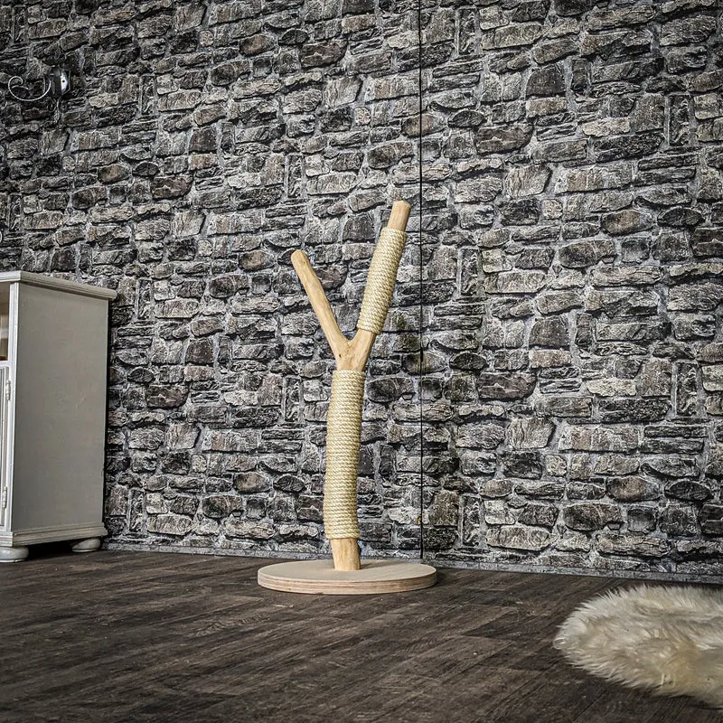Kratzstamm 3690 Natur Holz Design Kratzbaum 90 cm hoch Naturkratzbaum