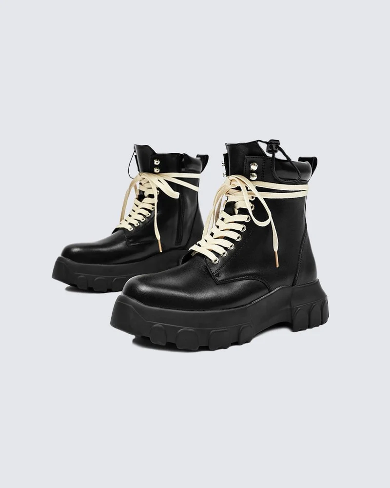 British Style Motorcycle Martin Boots