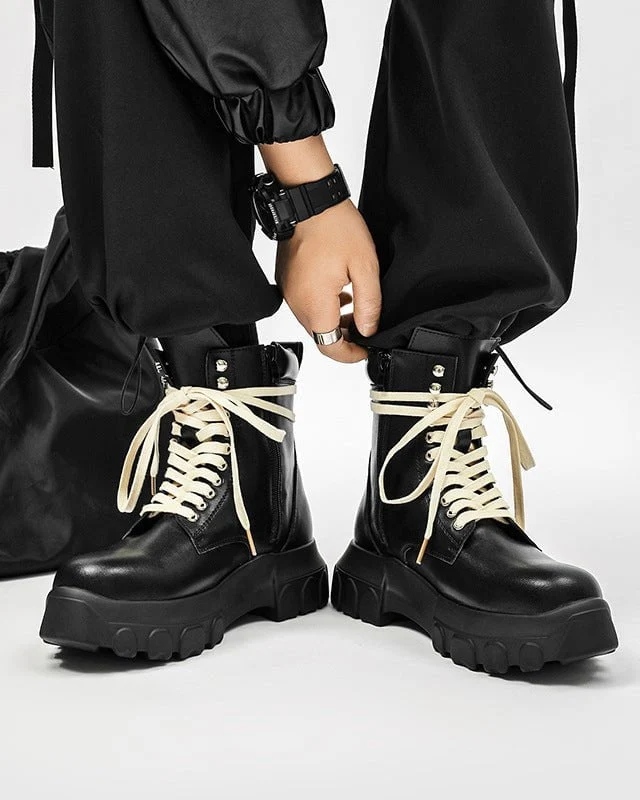 British Style Motorcycle Martin Boots