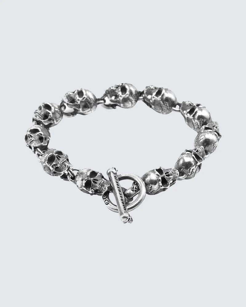 March 2024American Gothic Style Handcrafted Motorcycle Bracelet