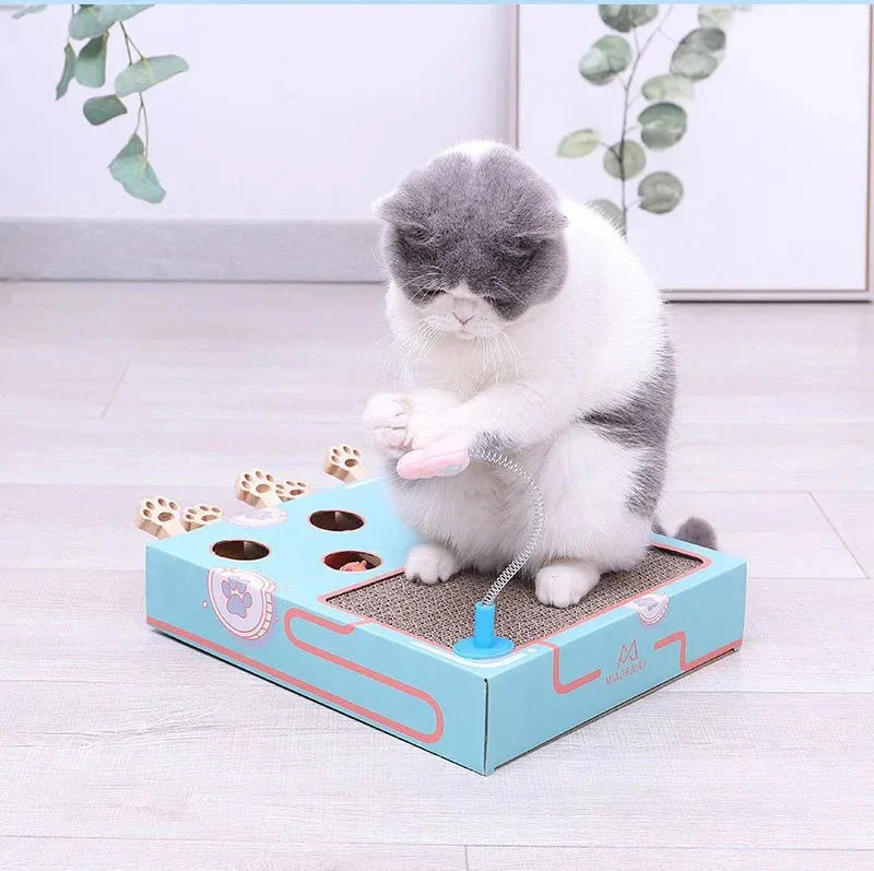 Cat Teaser Whack-A-Mole Toy