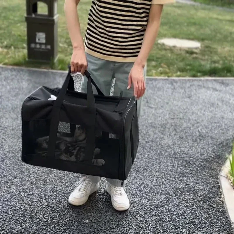 Dog Cat Foldable Transportation Pet Carrying Handbag