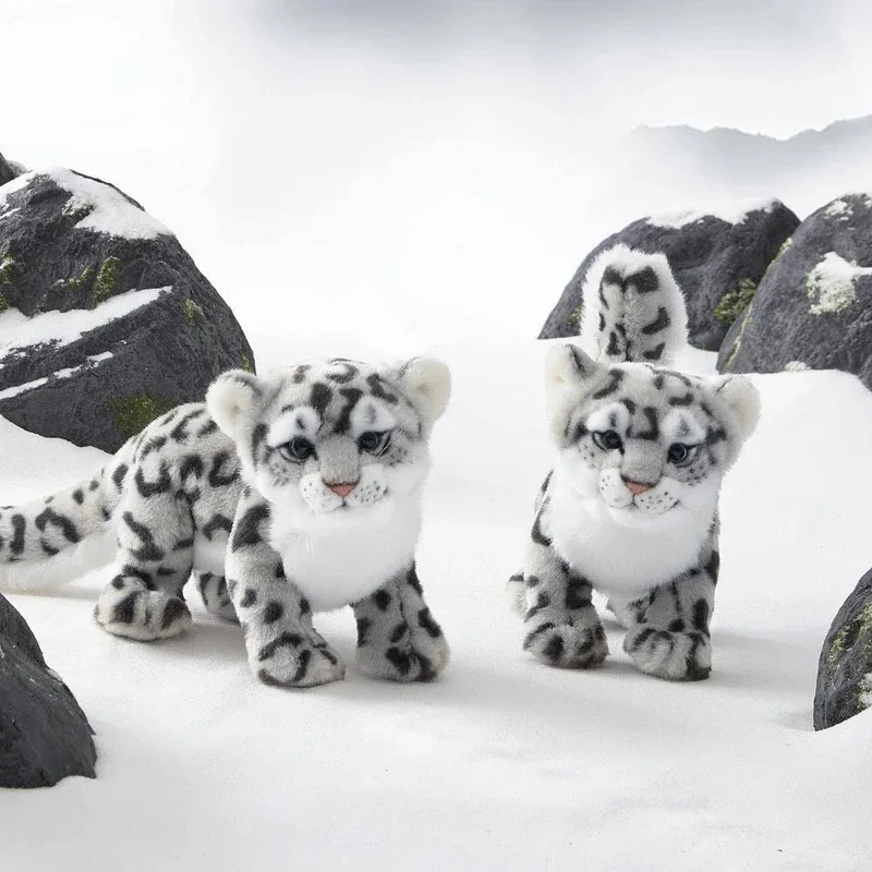 Cute Snow Leopard Stuffed Animal Plush Toy Doll