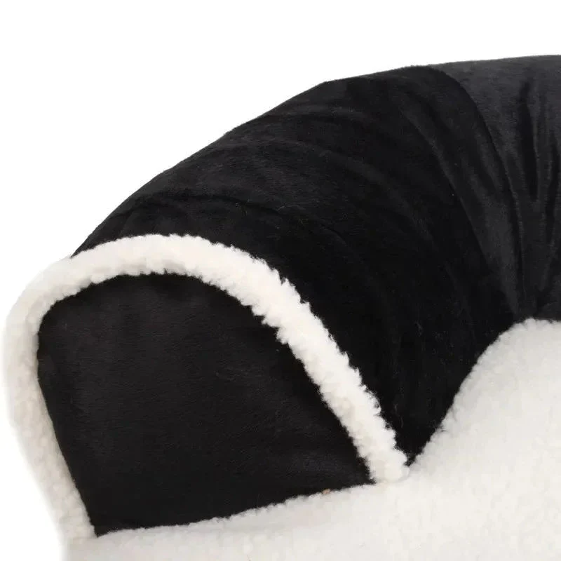 Soft Cat Dog Pet Bed Warm Comfortable Sofa With Pillow