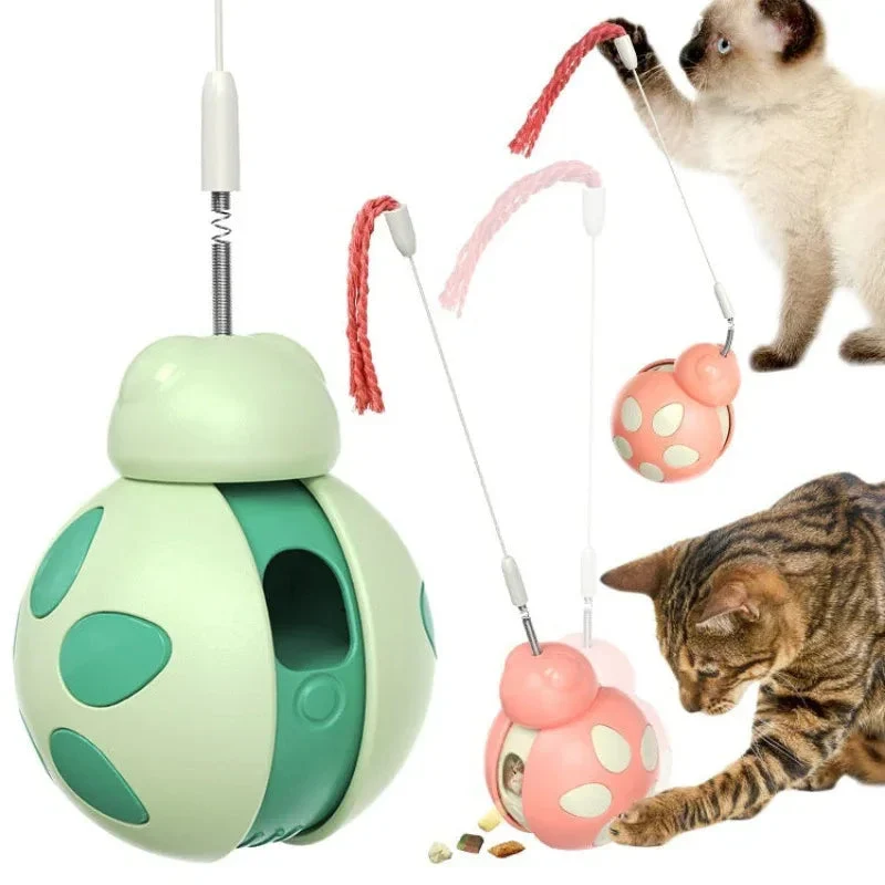 Appealing And Stimulating Cat Food Leakage Pet Food Dispensing Toy