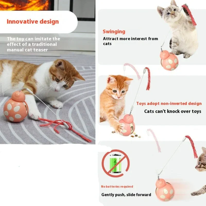 Appealing And Stimulating Cat Food Leakage Pet Food Dispensing Toy