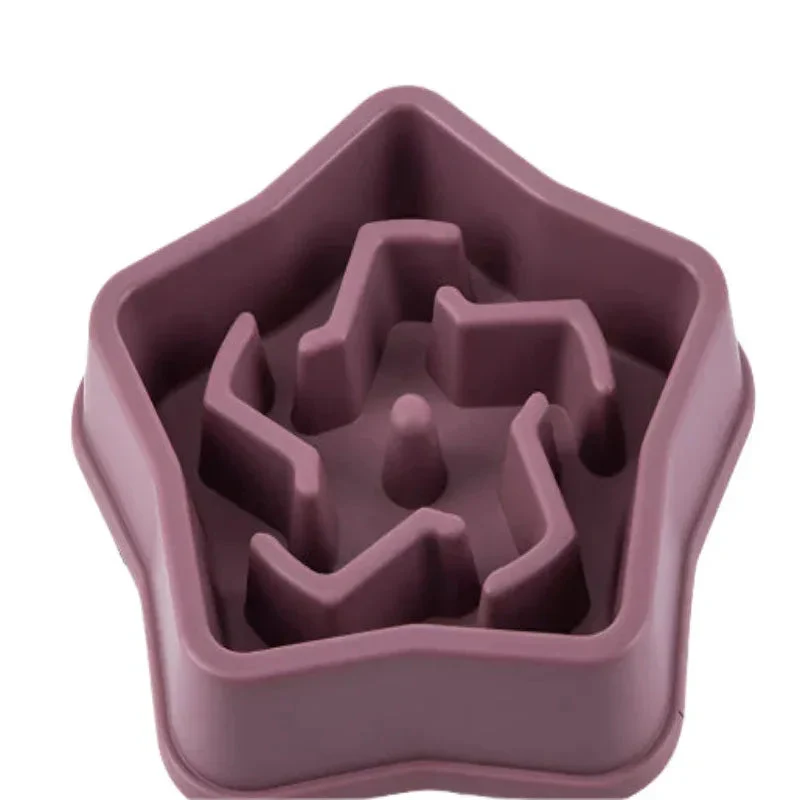 Slow Anti-choke Anti-Skid Feeding Dog Bowl