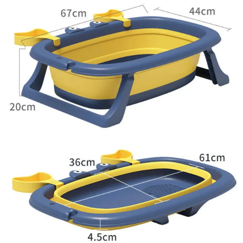 Portable Sturdy Foldable Pet Bathtub Suitable For Small Dogs And Cats