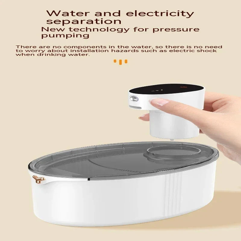 Pet Wireless Smart Cat Mute Water Dispenser