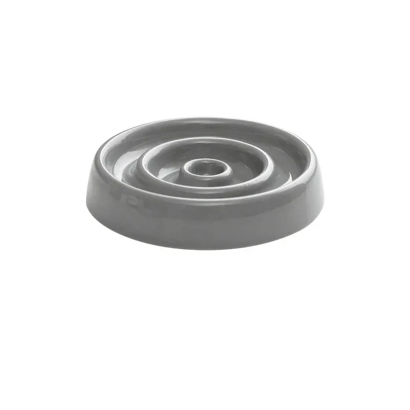 Ceramic Anti-Gulping Slow Feeding Pet Cat Dog Bowl