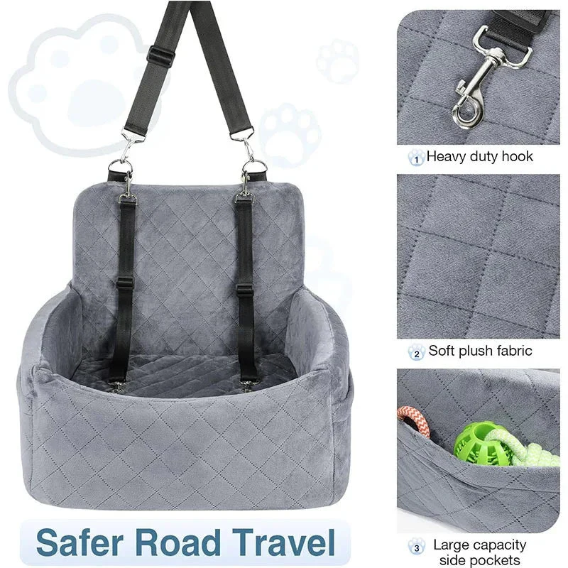 Car Mat Front And Rear Row Dog Pet Cat Safety Car Seat