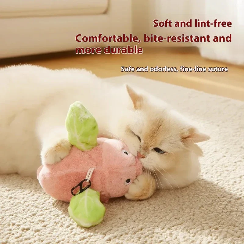 Electric Pig Simulation Cat Dog Pet Toy