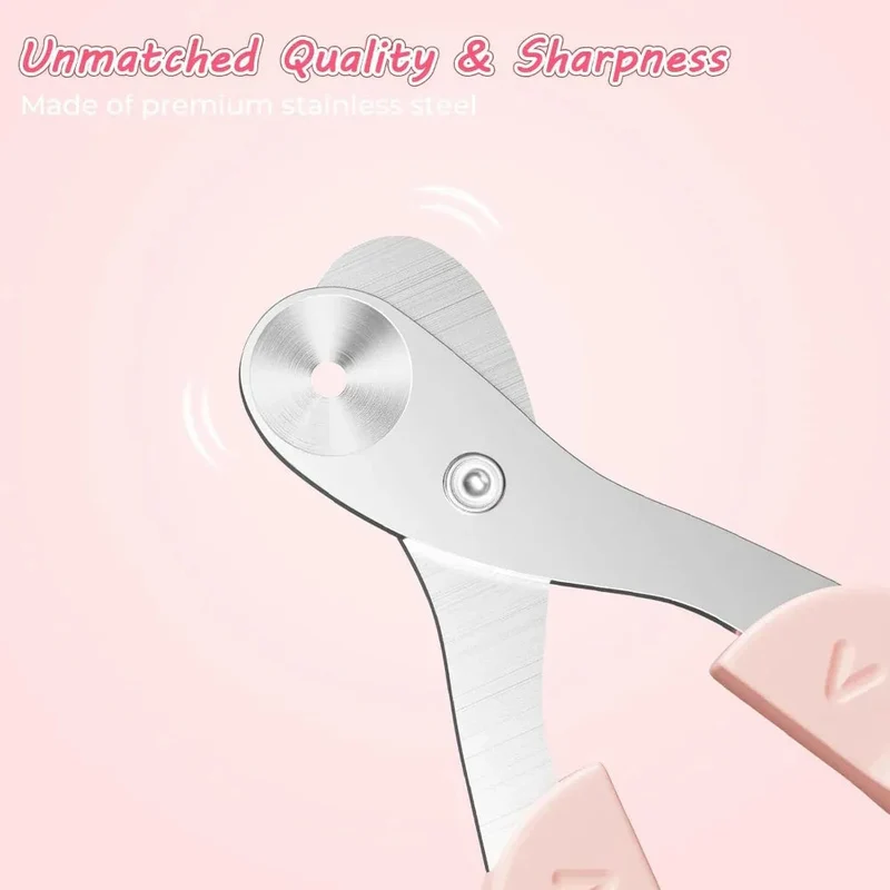 Pet Nail Claws Clipper With Non-Slip Handle For Cats Dogs Rabbits & Guinea Pigs