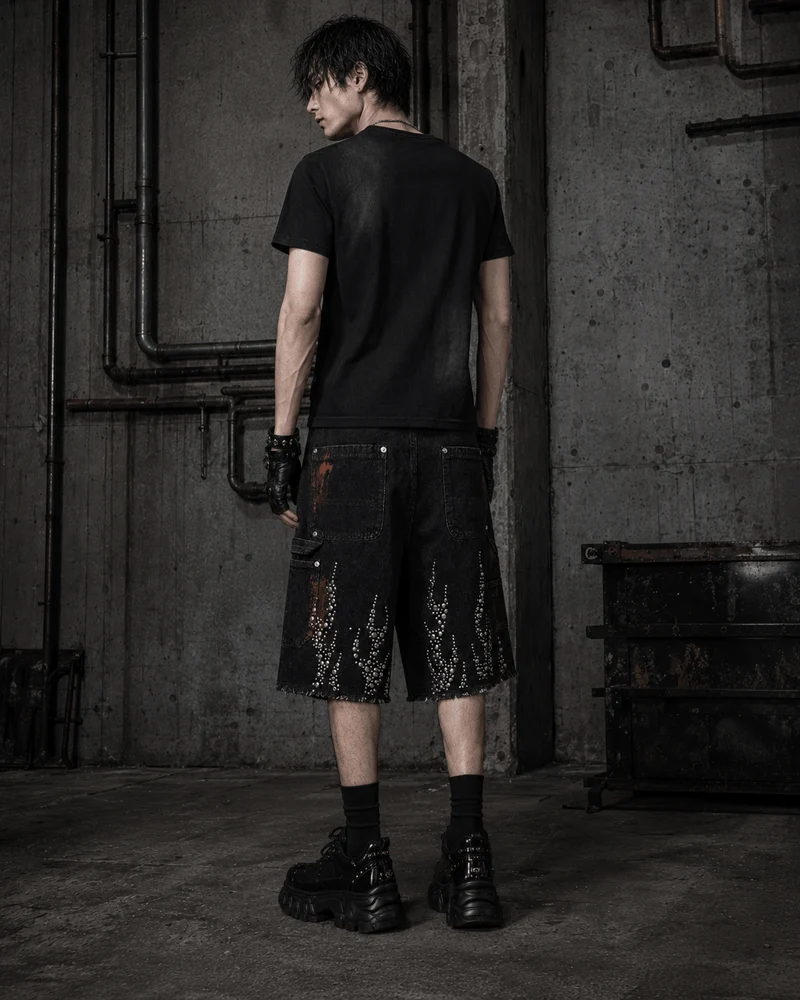 Cross Cutout Graphic T-Shirt