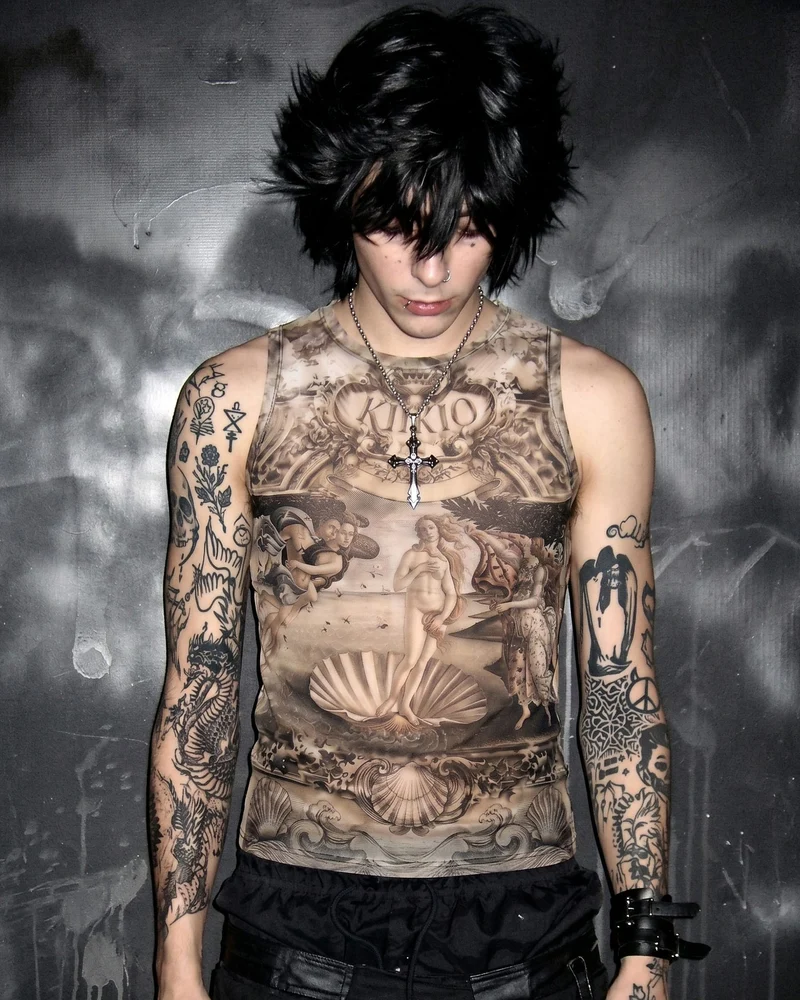 BARREN Series | Apocalyptic Pilgrimage Printed Tank