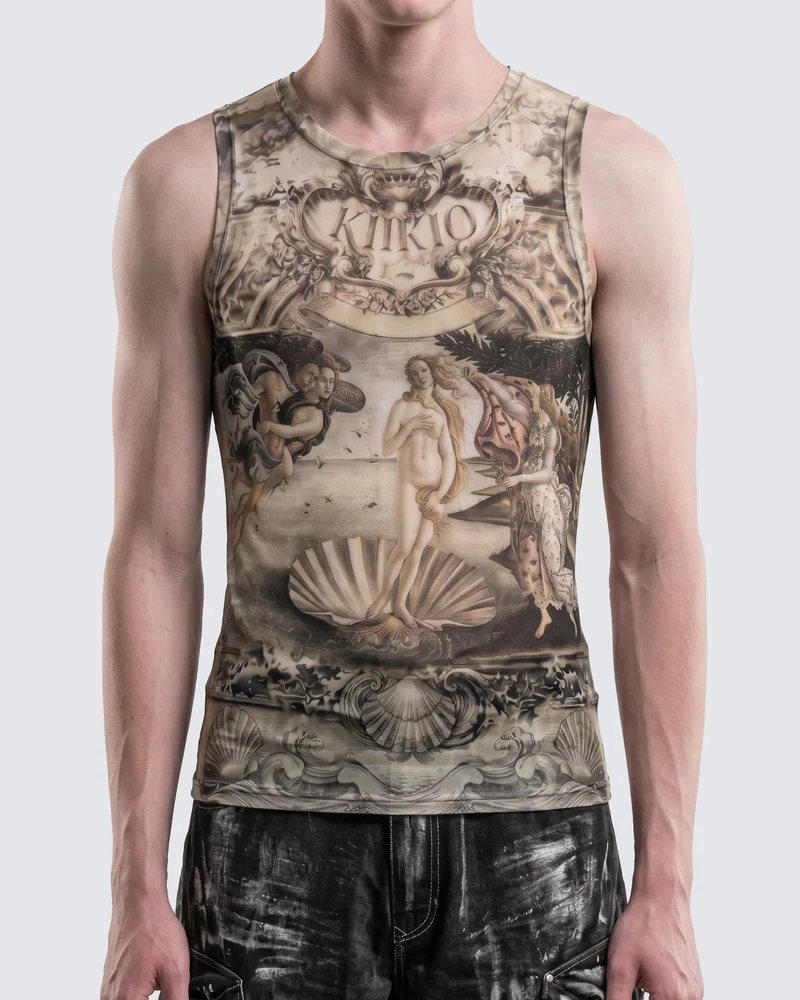BARREN Series | Apocalyptic Pilgrimage Printed Tank
