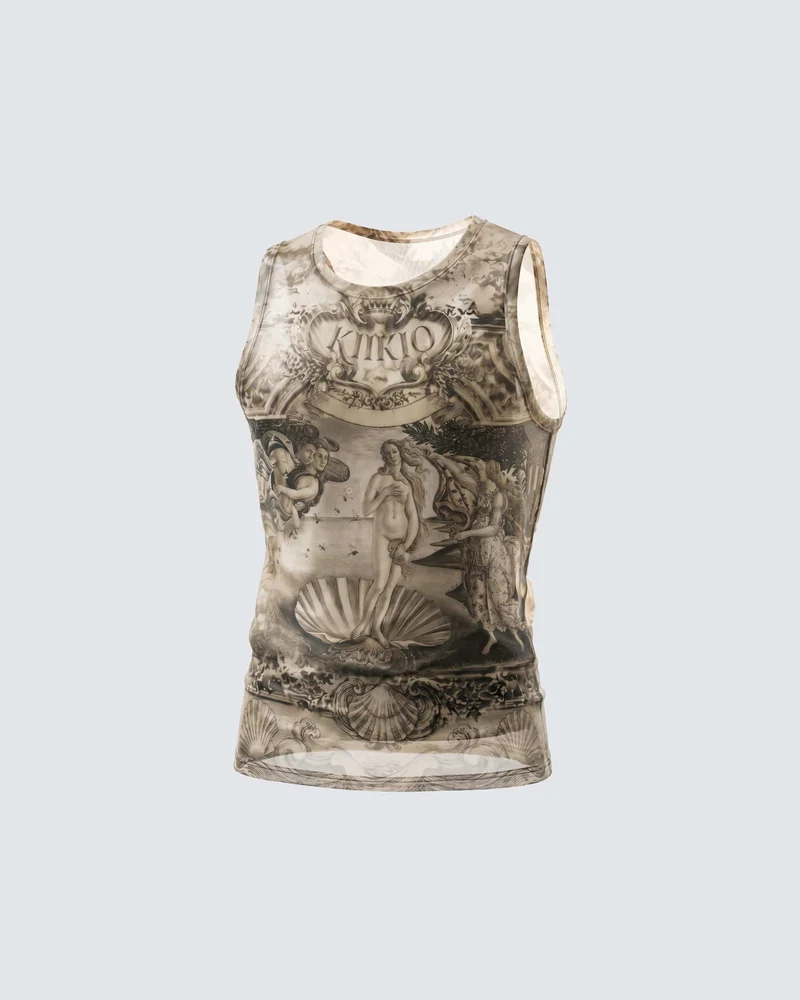 BARREN Series | Apocalyptic Pilgrimage Printed Tank