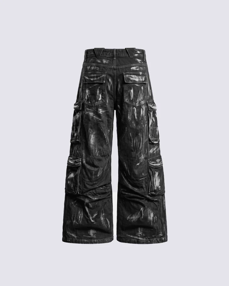 BARREN Series | Apocalyptic Pilgrimage Cargo Wide Pants