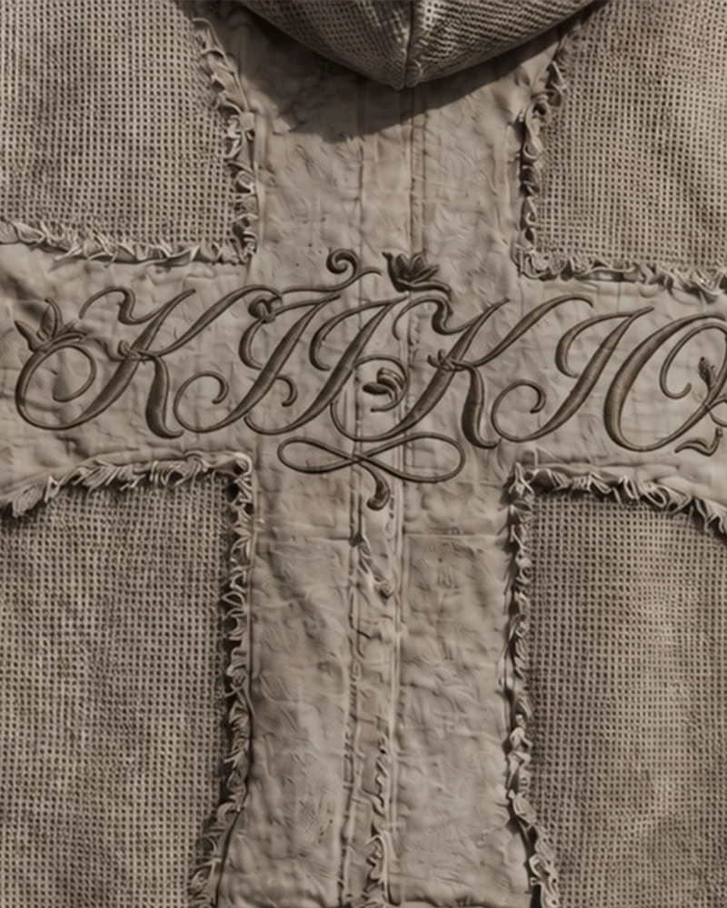 BARREN Series | Apocalyptic Pilgrimage Cross Hooded Vest