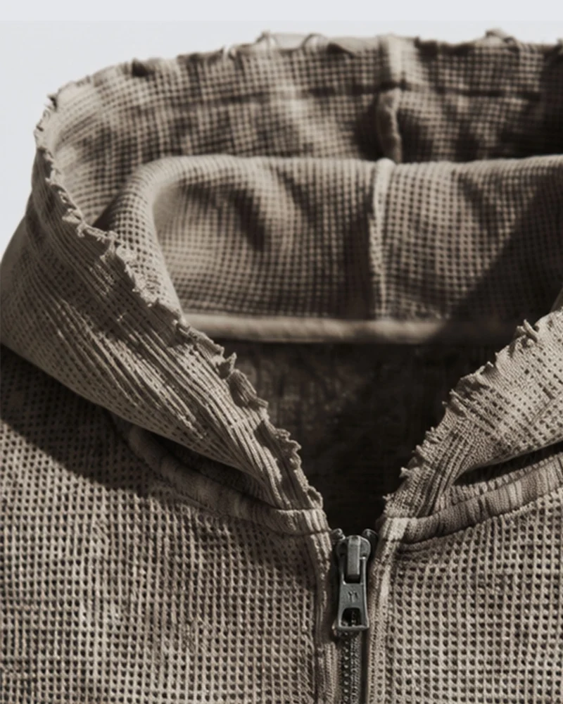 BARREN Series | Apocalyptic Pilgrimage Cross Hooded Vest