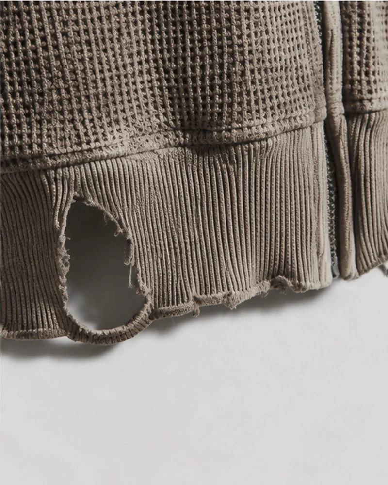 BARREN Series | Apocalyptic Pilgrimage Cross Hooded Vest