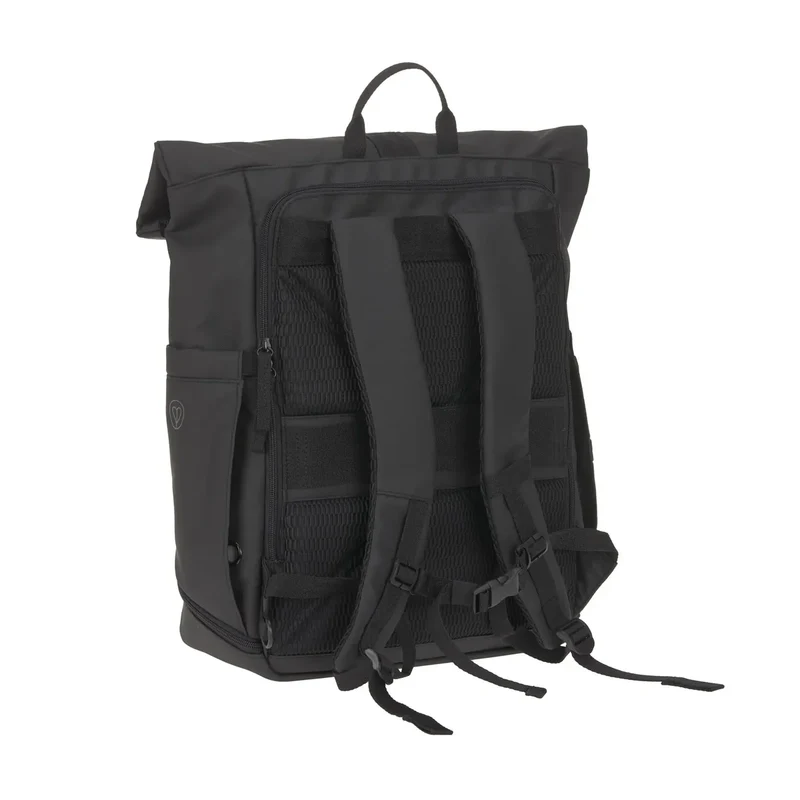 Rolltop Backpack Yoska schwarz