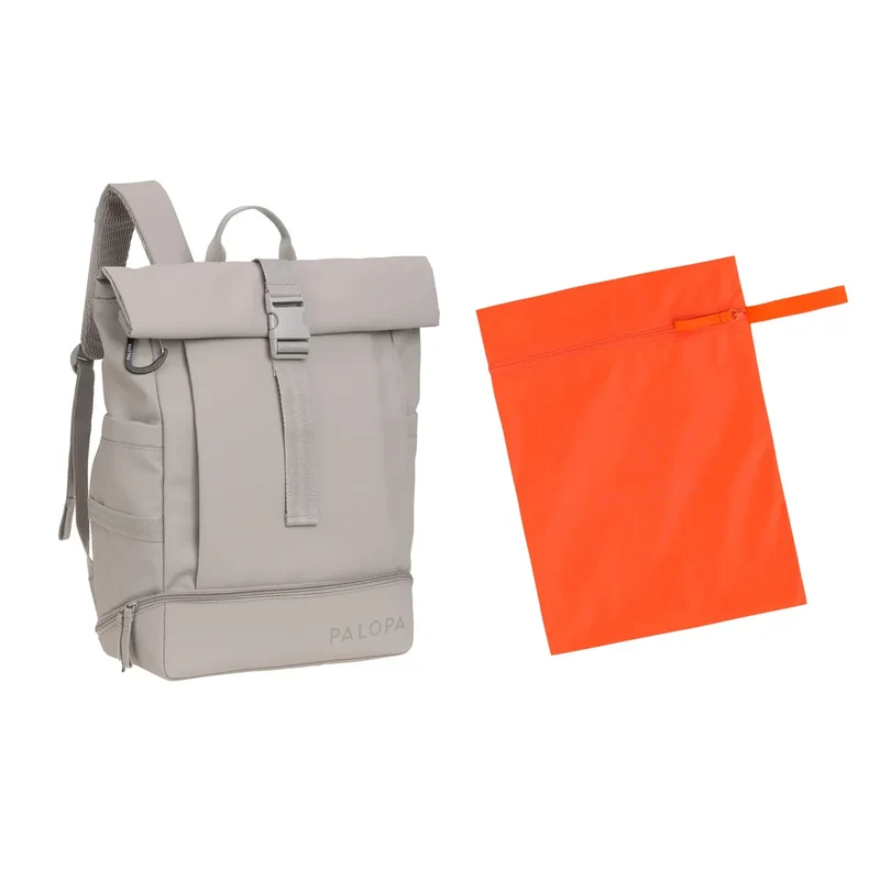 Rolltop Backpack Yoska taupe