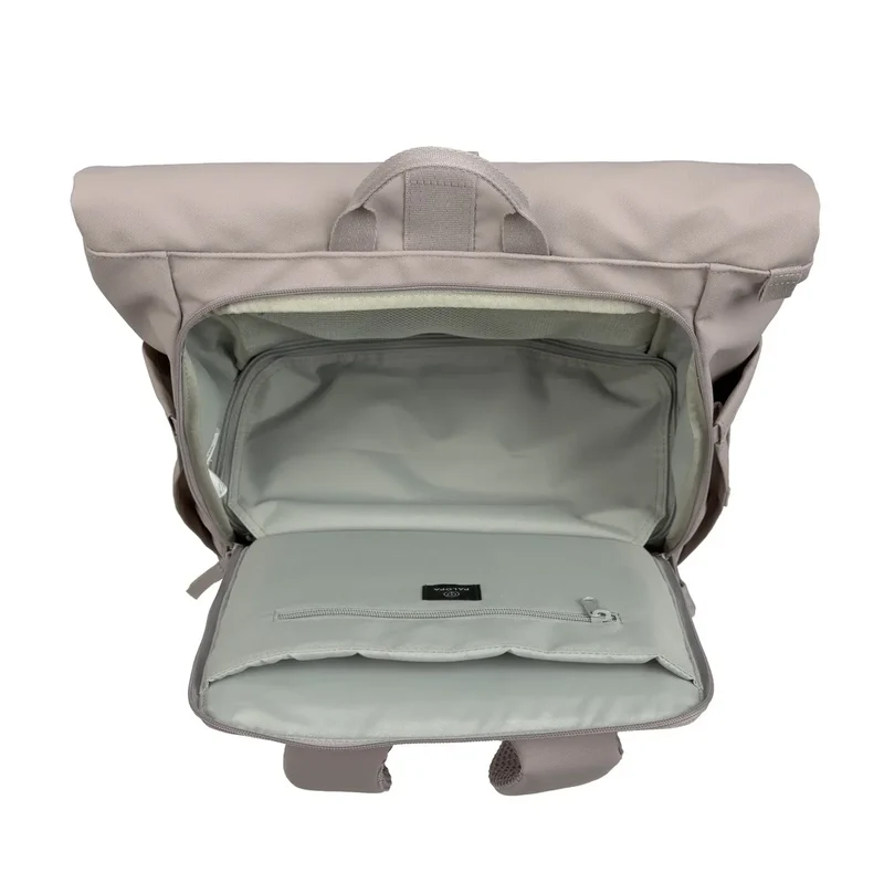 Rolltop Backpack Yoska taupe