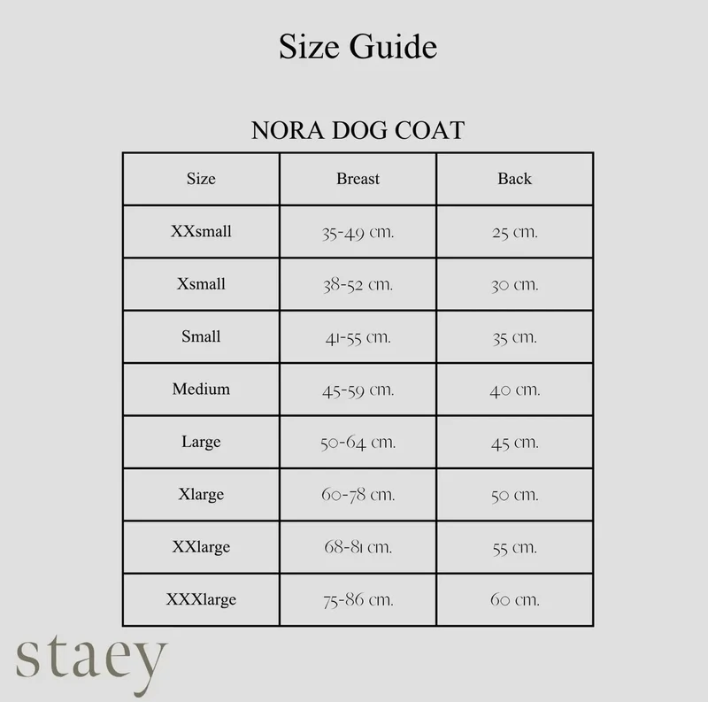 Hundemantel Nora | Taupe