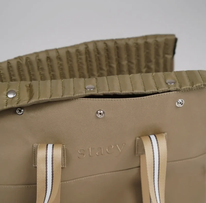 Hundetasche Taupe/Khaki