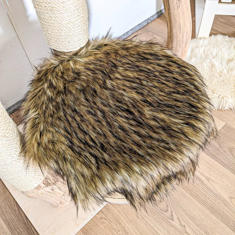 RESERVIERT - Naturkratzbaum 4251 Kratzbaum Natur Holz Design 210 cm hoch Katzenbaum