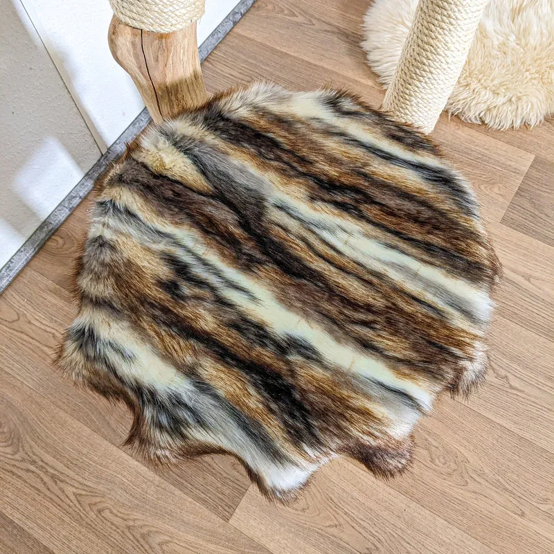 Naturkratzbaum 4248 Kratzbaum Natur Holz Design 170 cm hoch Katzenbaum