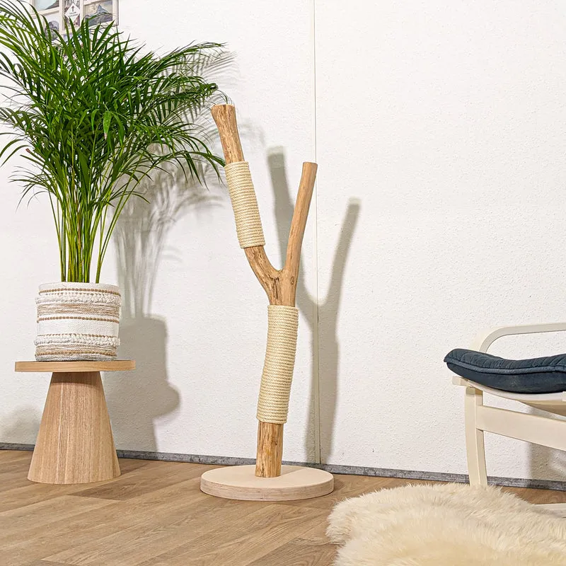 Kratzstamm 4242 Natur Holz Design Kratzbaum 117 cm hoch Naturkratzbaum