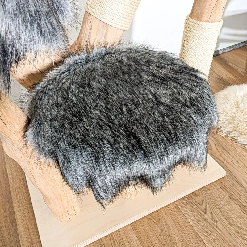 Naturkratzbaum 4227 Kratzbaum Natur Holz Design 215 cm hoch Katzenbaum