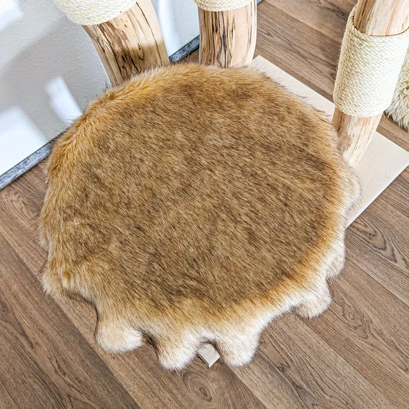 Naturkratzbaum 4205 Kratzbaum Natur Holz Design 174 cm hoch Katzenbaum