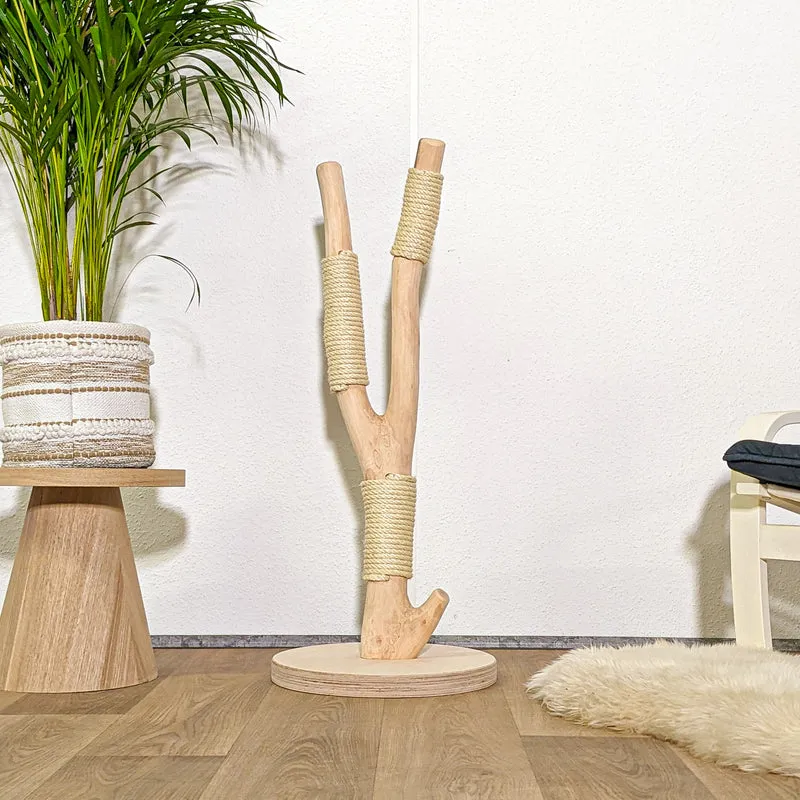 Kratzstamm 4203 Natur Holz Design Kratzbaum 100 cm hoch Naturkratzbaum