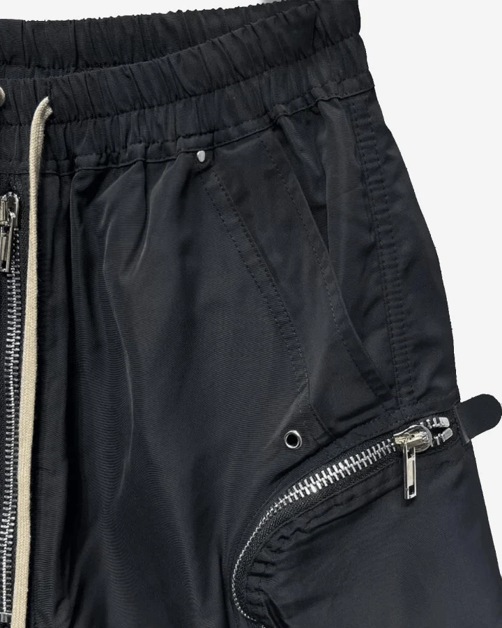 KIIKIO Utility Zipper Functional Cargo Shorts