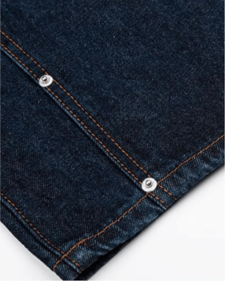 Layered Pocket Denim Shorts