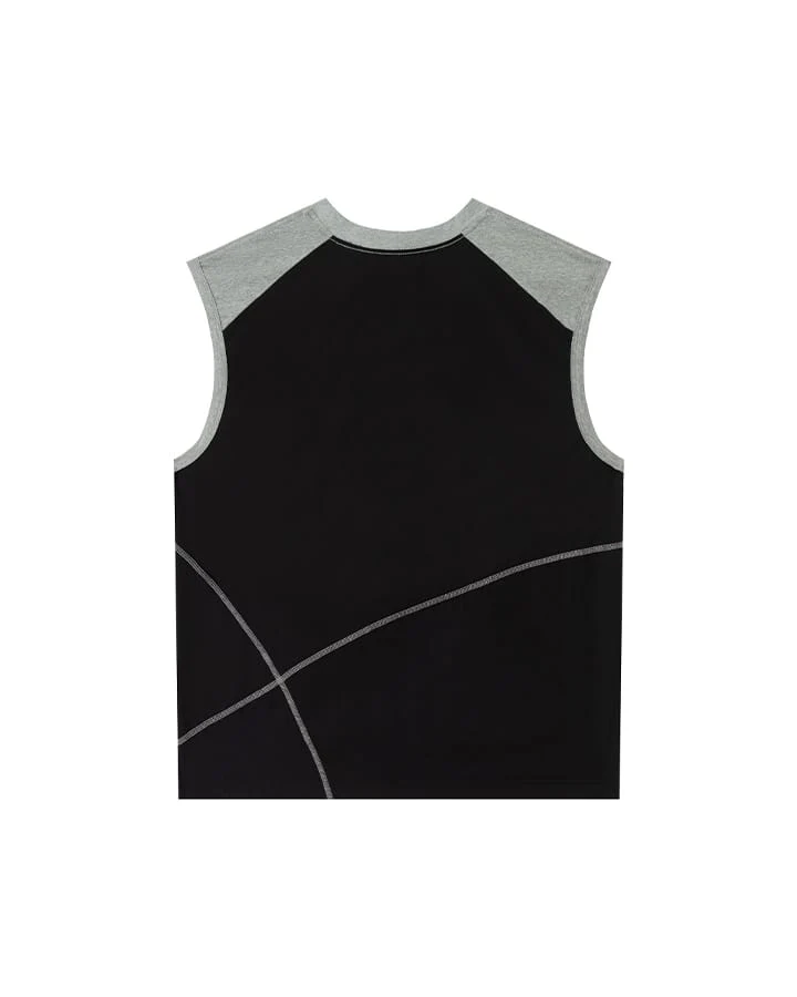 Deconstructed Stitched Ice-Feel Quick-Dry Summer Tank Top