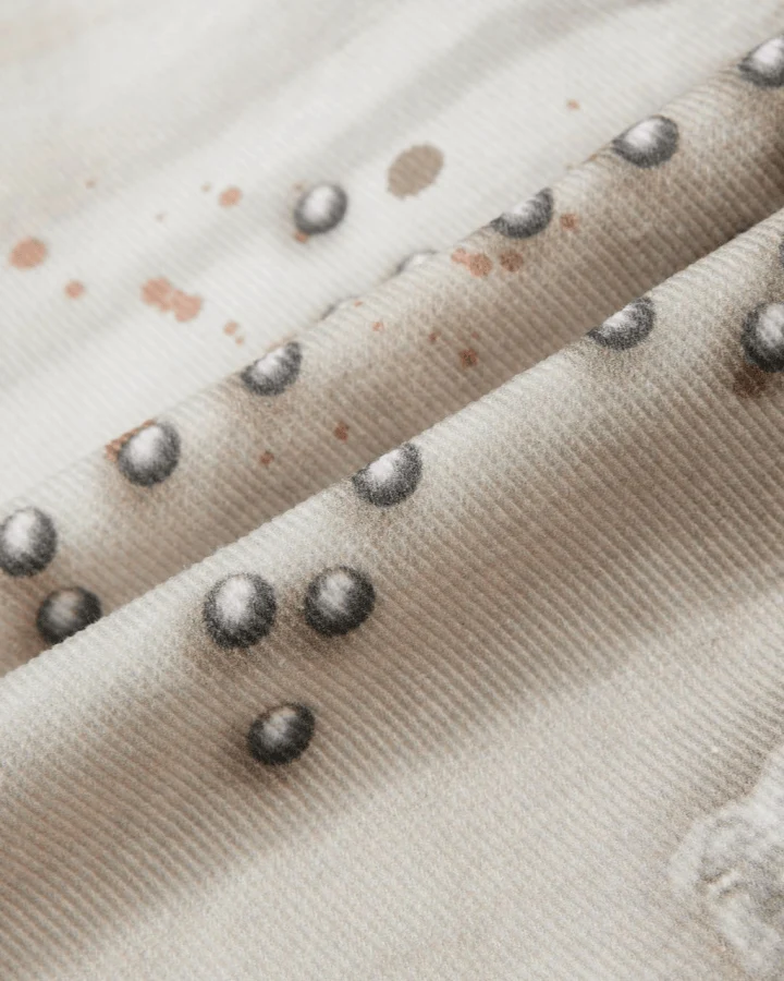 Vintage Studded Embroidered Wide-Leg Jeans