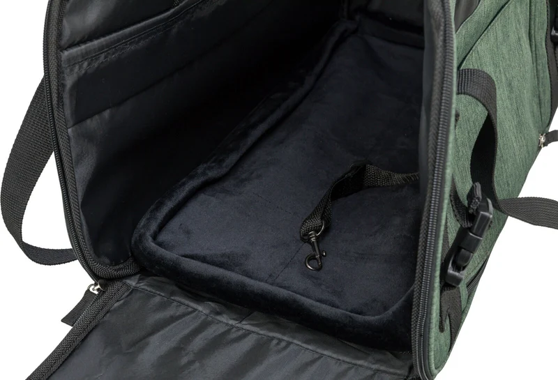 Tiertransporttasche für Hunde und Katzen mit Trolley-Befestigung