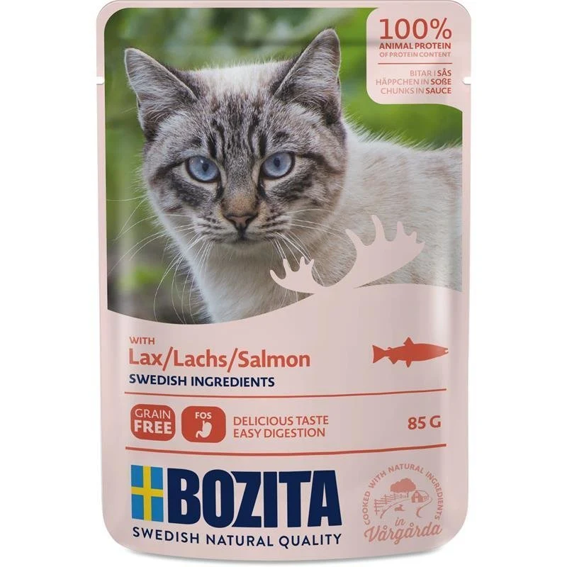Bozita Pouch Katzenfutter Häppchen in Soße