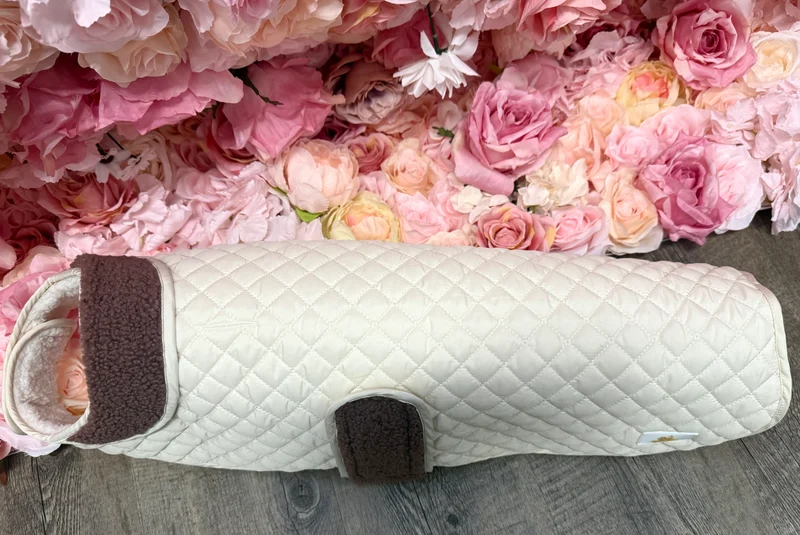 Pfotenwunder Hundemantel beige