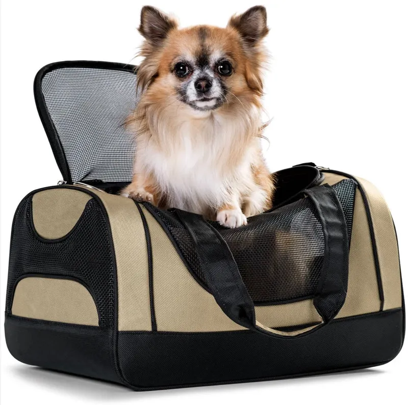 Tragetasche Portland, beige/schwarz