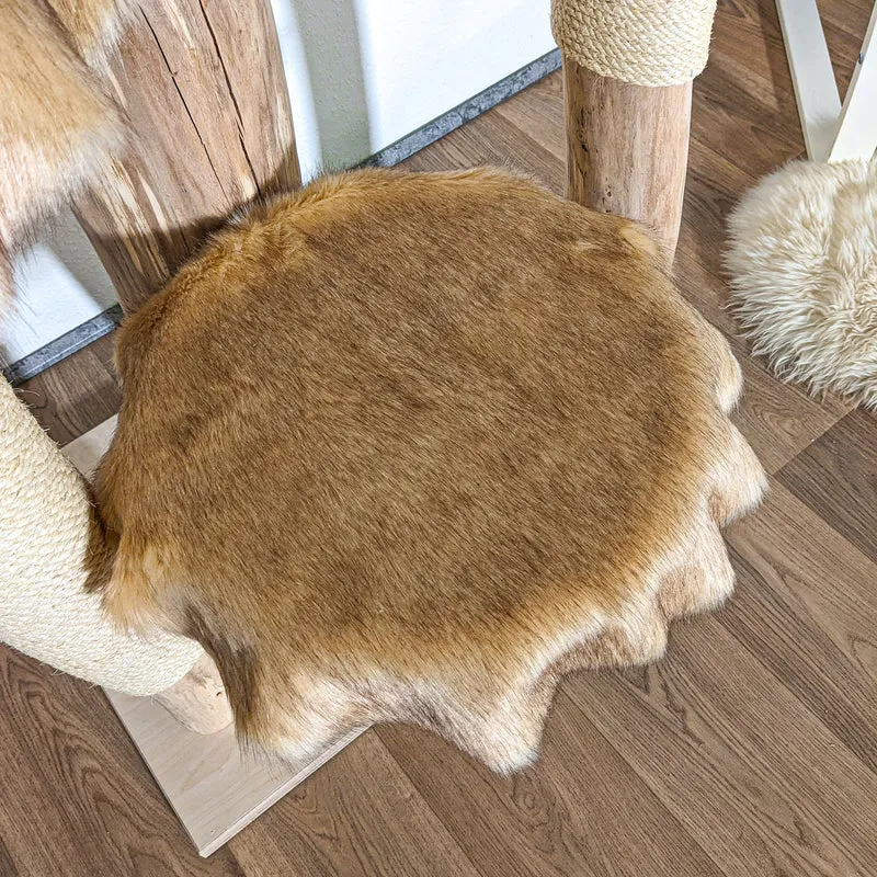 Naturkratzbaum 4166 Kratzbaum Natur Holz Design 196 cm hoch Katzenbaum