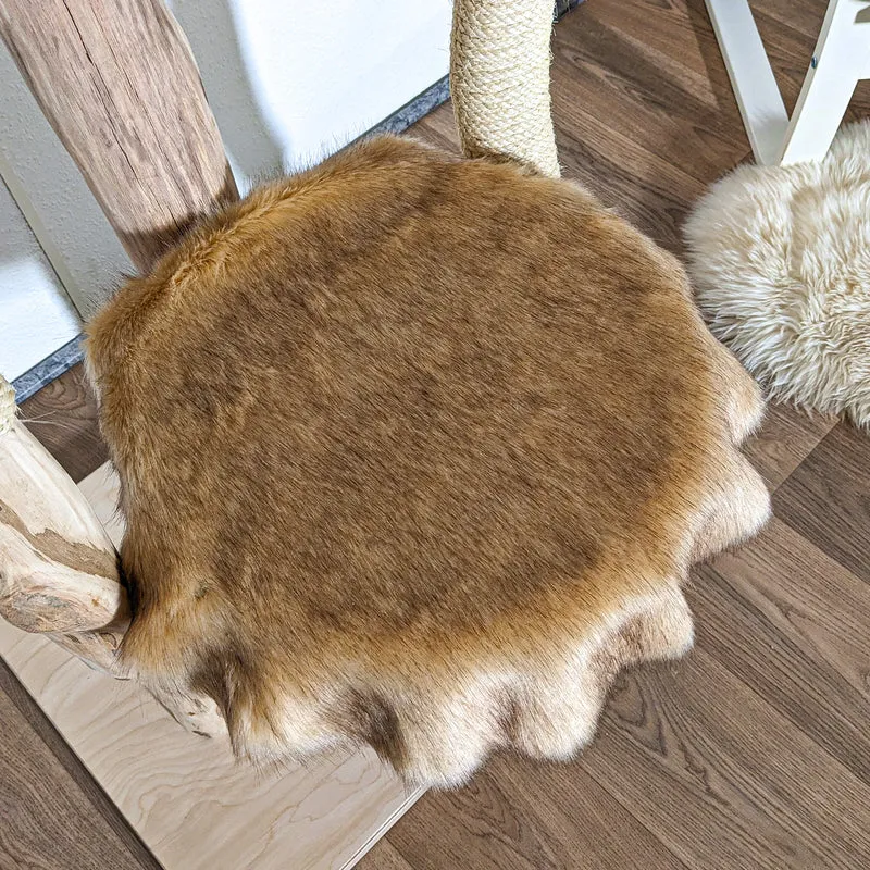 Naturkratzbaum 4160 Kratzbaum Natur Holz Design 205 cm hoch Katzenbaum